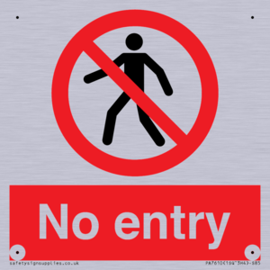 No entry